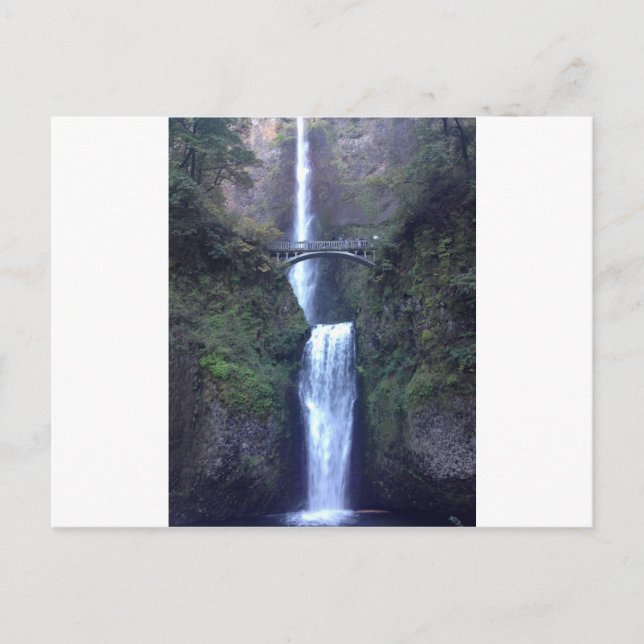 Postal Cataratas Multnomah (Anverso)