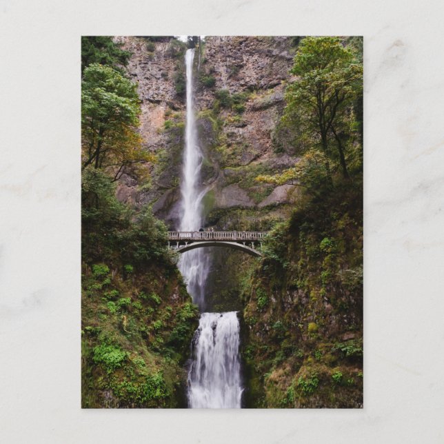 Postal Cataratas Multnomah (Anverso)
