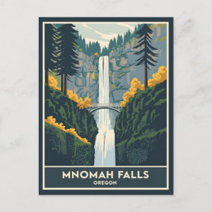 Postal Cataratas Multnomah Oregon