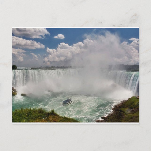 Postal Cataratas Postcard / Carte Postale Niagara (Anverso)