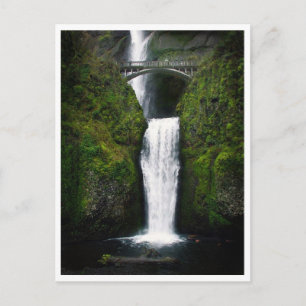 Postal Cataratas Postcard-Multnomah, Oregón
