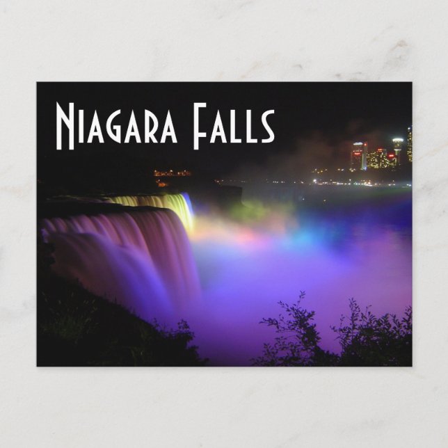 Postal Cataratas Postcard/Niagara (Anverso)
