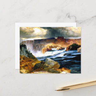 Postal Cataratas Shoshone, río de serpientes, Idaho