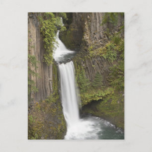 Postal Cataratas Toketee en el condado de Douglas, Oregón