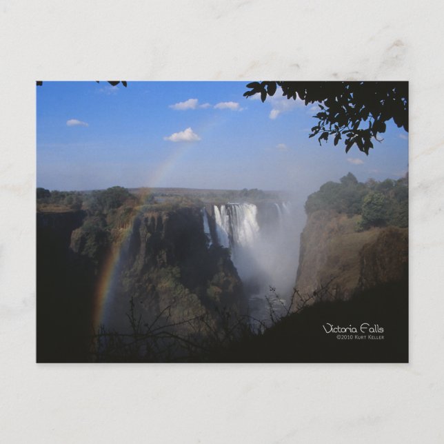 Postal Cataratas Victoria 2 (Anverso)