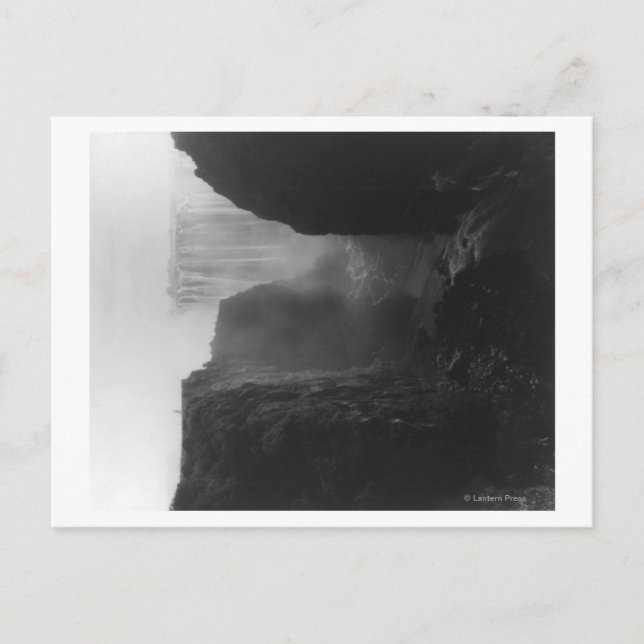 Postal Cataratas Victoria en Rodesia. Fotografía de Rodes (Anverso)