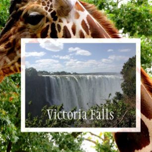 Postal Cataratas Victoria, Zambia, Zimbabue