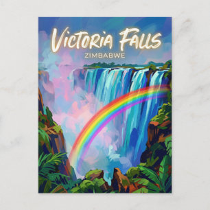 Postal Cataratas Victoria Zimbabue