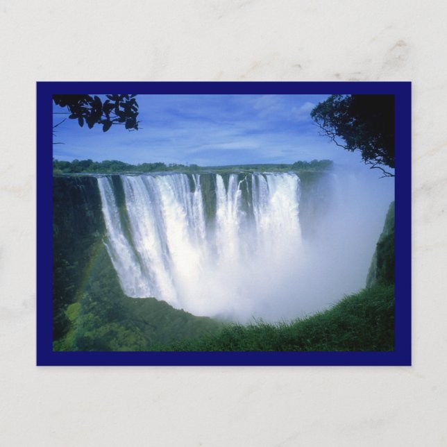 Postal Cataratas Victoria Zimbabwe Africa (Anverso)