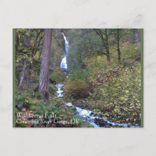 Postal Cataratas Wahkeena, Oregón