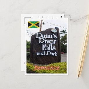 Postal Cataratas y parque del río Dunn - Jamaica -
