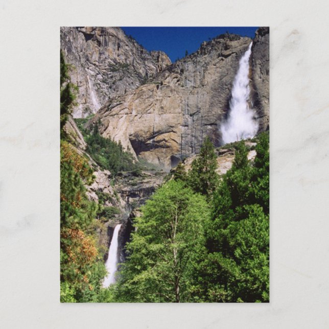Postal Cataratas Yosemite 2002 (Anverso)