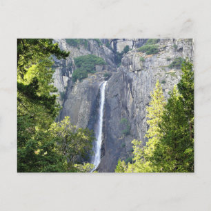 Postal Cataratas Yosemite inferiores, Parque Nacional Yos