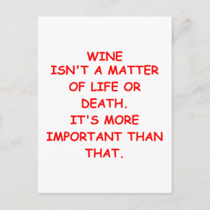 Postal catas de vino