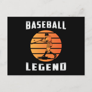 Postal Catcher Bat Bat Sports Pitcher Funny Gift
