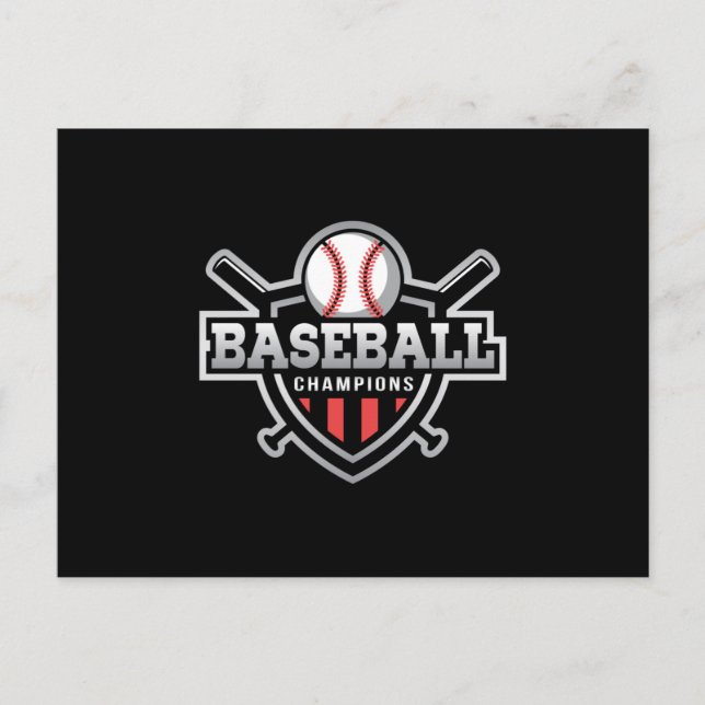 Postal Catcher Bat Bat Sports Pitcher Funny Gift (Anverso)