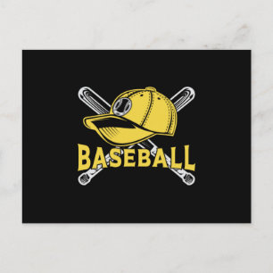 Postal Catcher Pitcher Bat Funny Gift