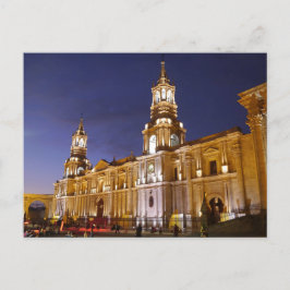 Postal Catedral Basílica de Arequipa, Perú