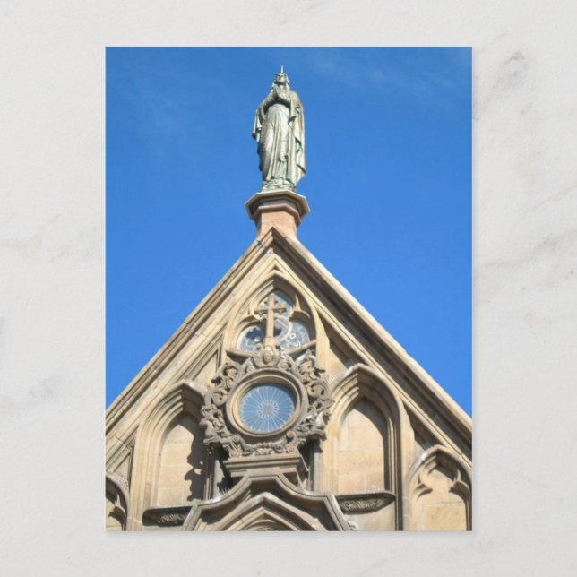 Postal Catedral basílica de San Francisco Santa Fe NM (Anverso)