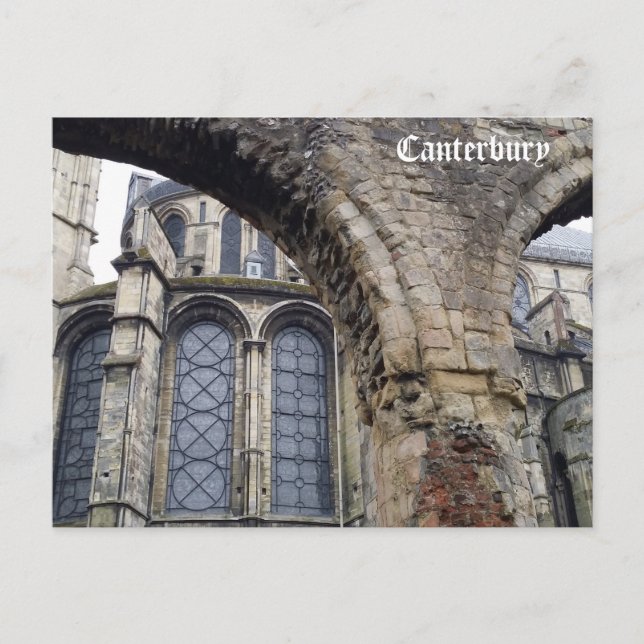 Postal Catedral - Canterbury (Anverso)