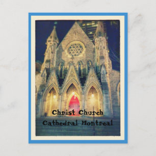 Postal Catedral Christ Church de Montreal