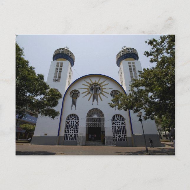 Postal Catedral de Acapulco (Anverso)