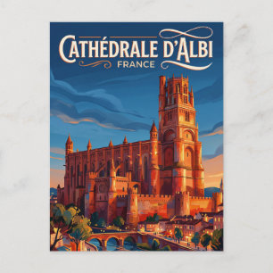 Postal Catedral de Albi Francia