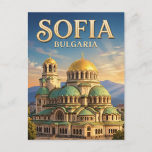 Postal Catedral de Alejandro Nevski Bulgaria