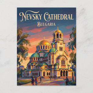 Postal Catedral de Alejandro Nevski Bulgaria