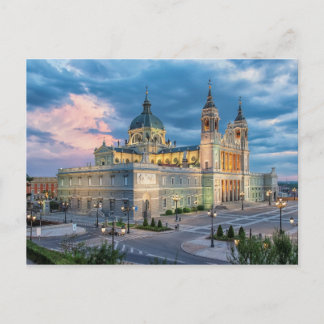 Postal Catedral de Almuneda de Madrid