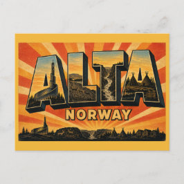 Postal Catedral de Alta Noruega