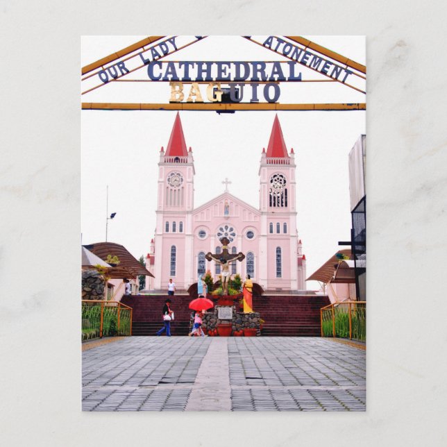 Postal Catedral de Baguio (Anverso)