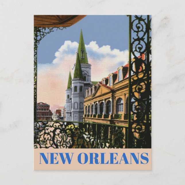 Postal Catedral de Balcony (Anverso)