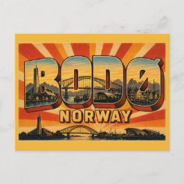 Postal Catedral de Bodø Noruega
