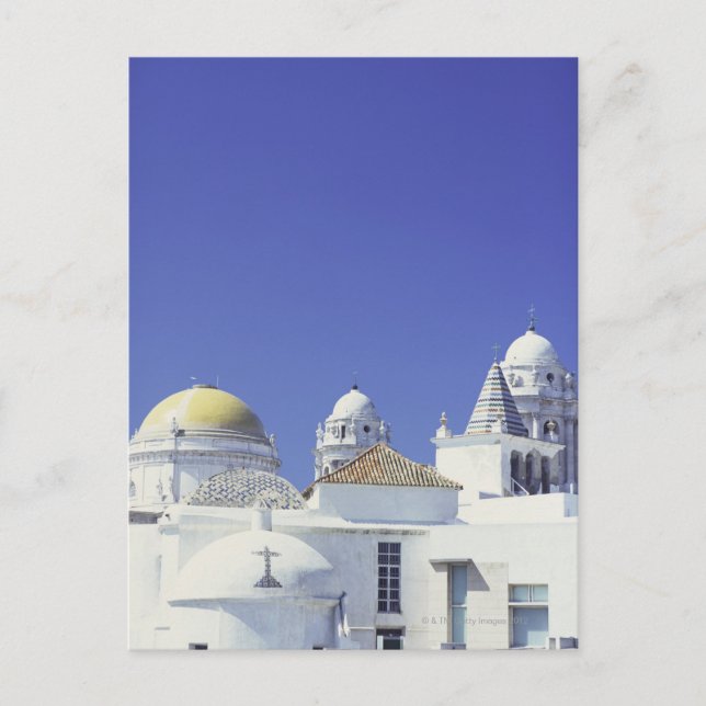 Postal Catedral de Cádiz en Cádiz, España (Anverso)