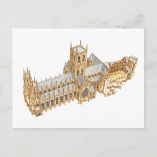Postal Catedral de Canterbury. Gran Bretaña