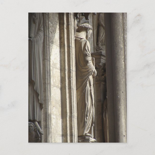 Postal Catedral de Chartres (Anverso)