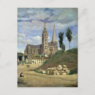 Postal Catedral de Chartres, 1830