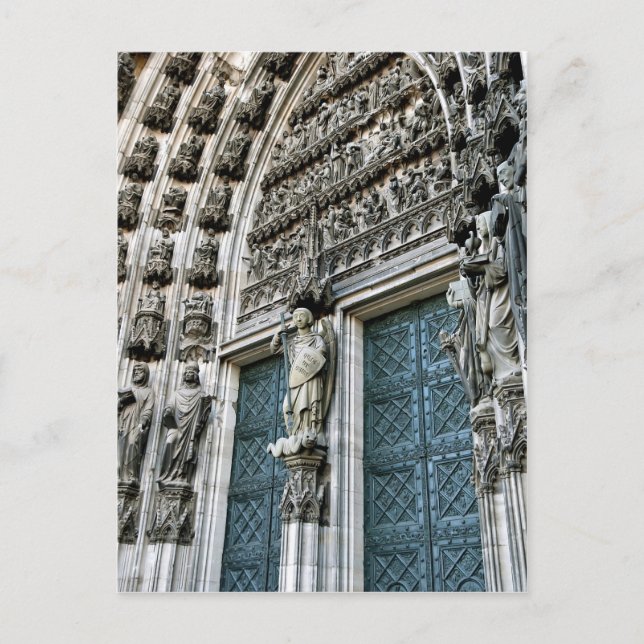 Postal Catedral de Colonia (Anverso)