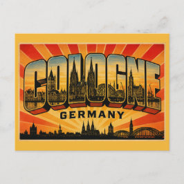 Postal Catedral de Colonia Alemania