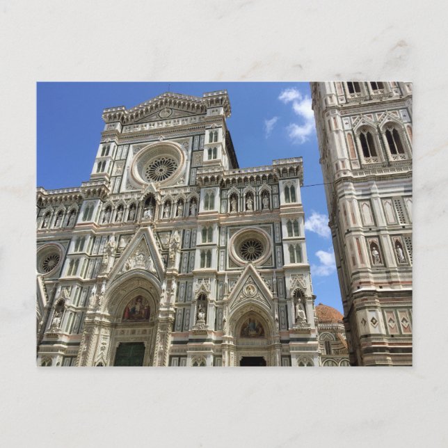 Postal Catedral de Florencia (Anverso)