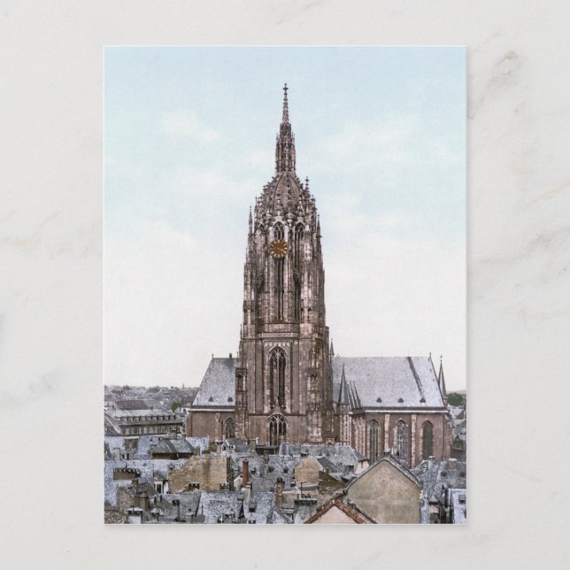Postal Catedral de Fráncfort (Anverso)