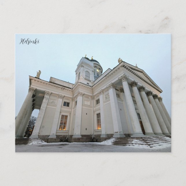 Postal Catedral de Helsinki (Anverso)