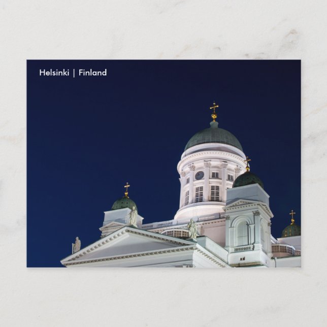Postal Catedral de Helsinki (Anverso)