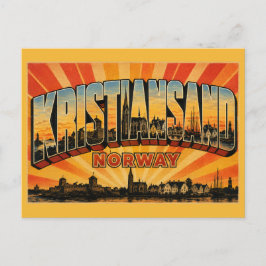 Postal Catedral de Kristiansand Noruega