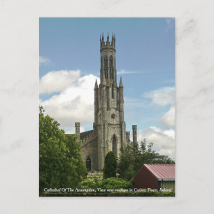 Postal Catedral de la Asunción, ciudad de Carlow