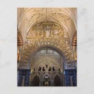 Postal Catedral de la Mezquita Interior de Córdoba