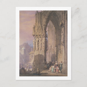 Postal Catedral de la Porche de Regensburg
