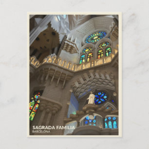 Postal Catedral de la Sagrada Familia