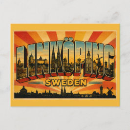 Postal Catedral de Linköping Suecia